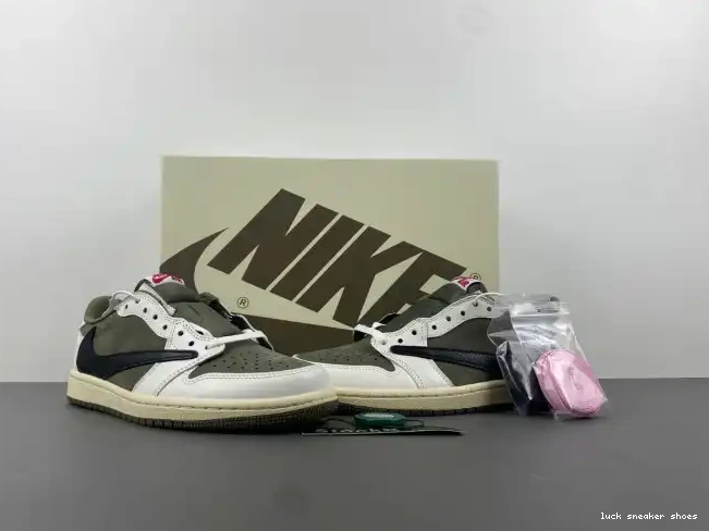 Reps LUCY DM7866-200 OG LOW JORDAN SCOTT 1 AIR X TRAVIS OLIVE MEDIUM 0617